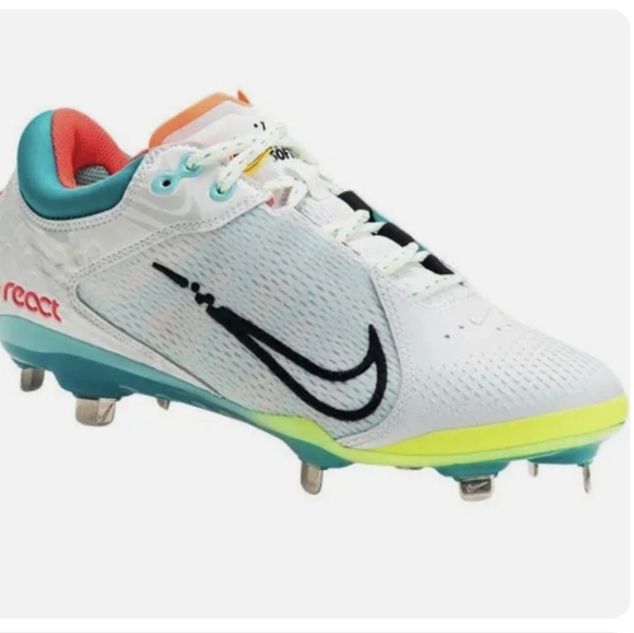 Nike React Hyperdiamond 4 Elite Metal Softball Cleats Size 8.5 main image 4